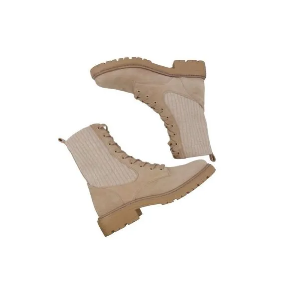 SAM EDELMAN &quot;Lydell&quot; Combat Boots NEW WITH BOX AND DUST BAGS REAL LEATHER  SIZE