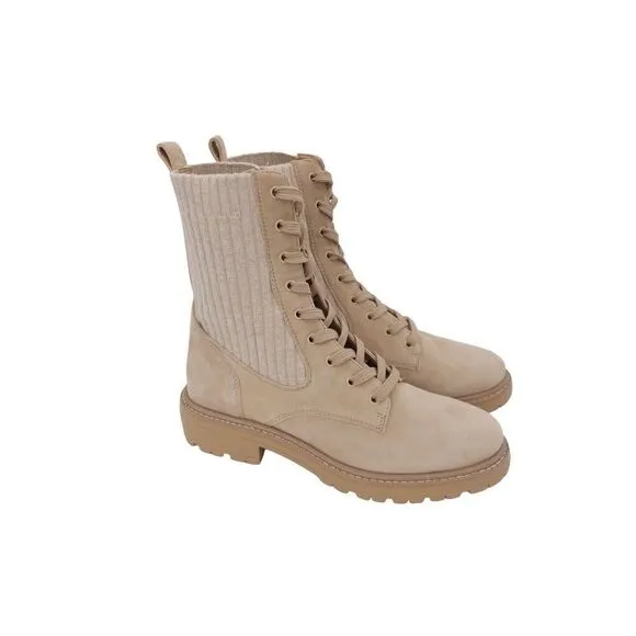 SAM EDELMAN &quot;Lydell&quot; Combat Boots NEW WITH BOX AND DUST BAGS REAL LEATHER  SIZE