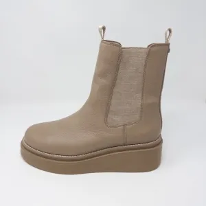 Sam Edelman Kolton Cedarwood Chelsea Boots Tan Leather Womens 11
