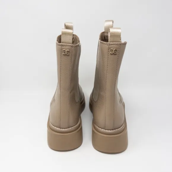 Sam Edelman Kolton Cedarwood Chelsea Boots Tan Leather Womens 11