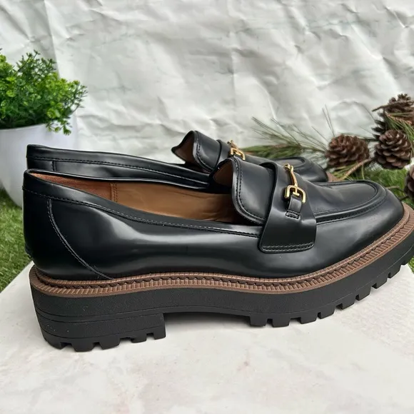 Sam Edelman Laurs Lug sole Platform loafers Size 10 Brand New