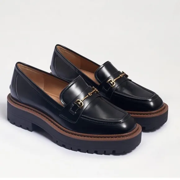 Sam Edelman Laurs Lug sole Platform loafers Size 10 Brand New
