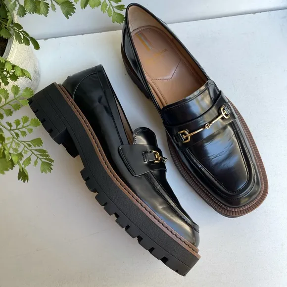 Sam Edelman Laurs Lug sole Platform loafers Size 10 Brand New