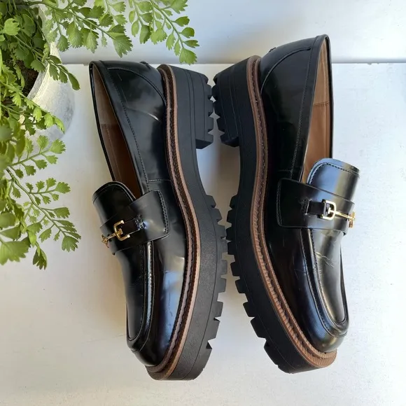 Sam Edelman Laurs Lug sole Platform loafers Size 10 Brand New