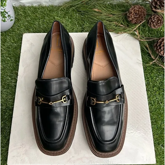 Sam Edelman Laurs Lug sole Platform loafers Size 10 Brand New