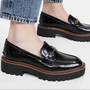 Sam Edelman Laurs Lug sole Platform loafers Size 10 Brand New