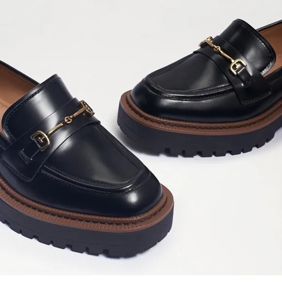 Sam Edelman Laurs Lug sole Platform loafers Size 10 Brand New