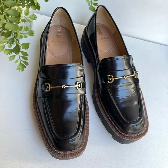 Sam Edelman Laurs Lug sole Platform loafers Size 10 Brand New