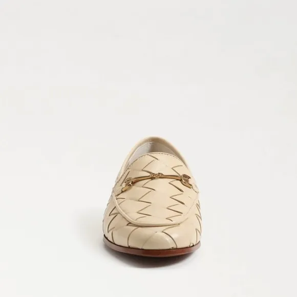 Sam Edelman LORAINE WOVEN BIT LOAFER$150 women 6.5new store display Eggshell