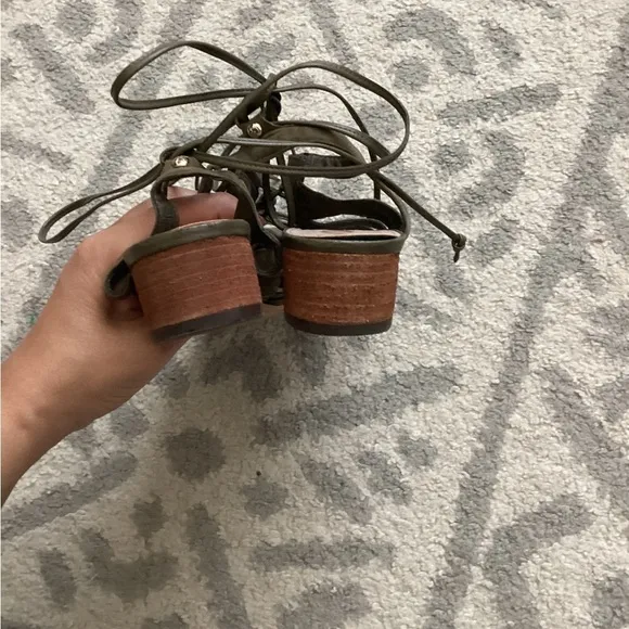 Sam Edelman Olive Green Sandals