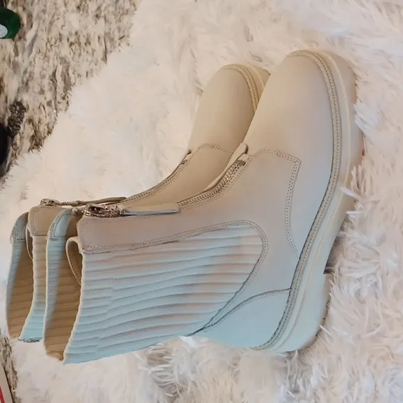 Sam Edelman Sz 9 Winnifred Leather Sole Sock Fitted Moto Chelsea Boots NEW