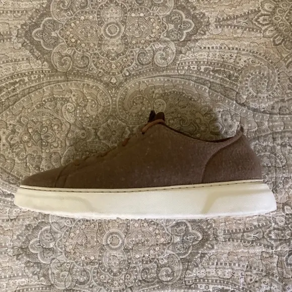 Samuel Hubbard Flight Low Top Monopett Felt Sneakers Size 10