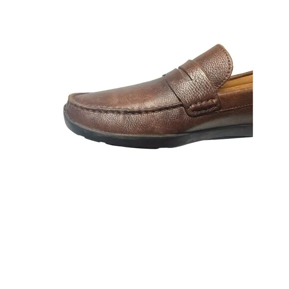 Samuel Hubbard Men Penny Loafers Driving Free Spirit M2111-601 Leather Size 12