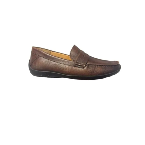 Samuel Hubbard Men Penny Loafers Driving Free Spirit M2111-601 Leather Size 12