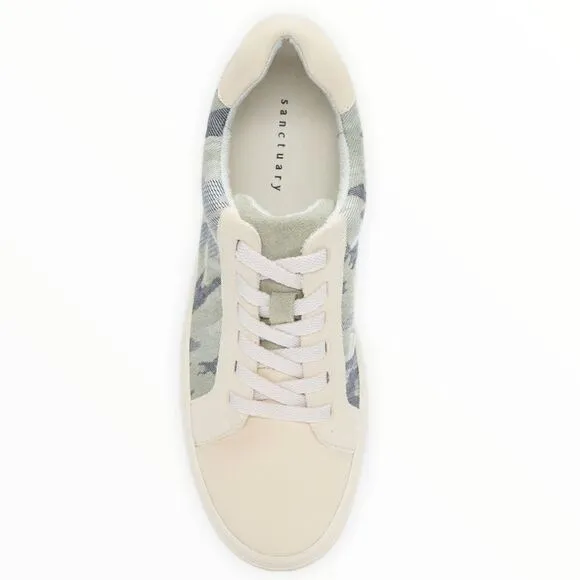 SANCTUARY Daytripper Camo Print Lace-Up Sneakers