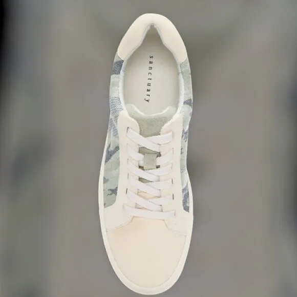 SANCTUARY Daytripper Camo Print Lace-Up Sneakers