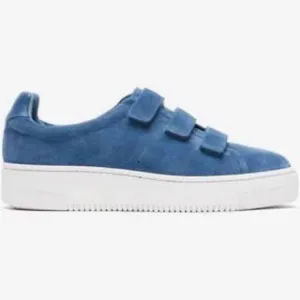 SANDRO NIB SUEDE LEATHER PLATFORM SNEAKERS SZ 9