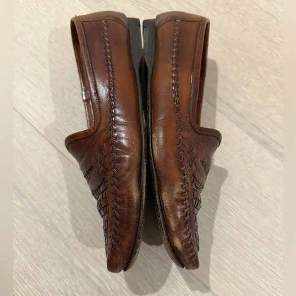 Santoni Men’s Leather Loafers