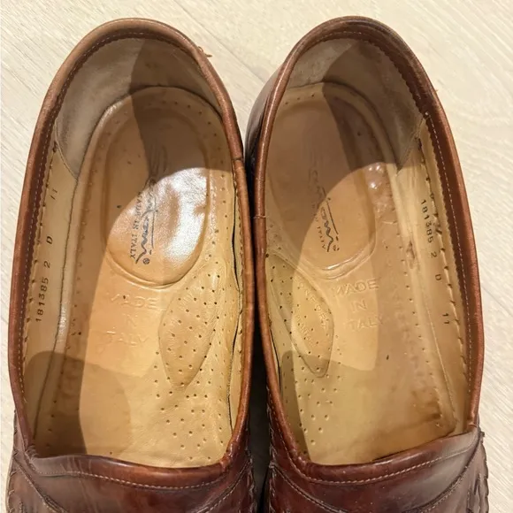 Santoni Men’s Leather Loafers