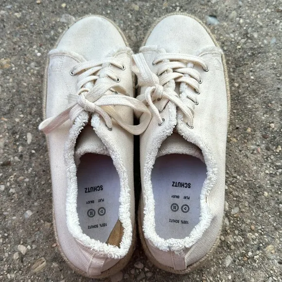 Schultz  Luana Espadrille Lace-up Sneakers size 9B