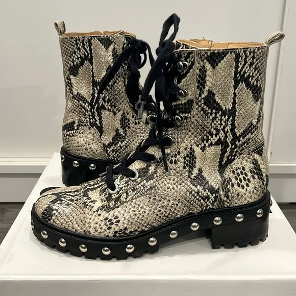 Schutz Combat Boots