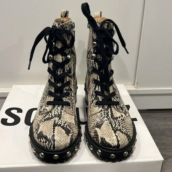 Schutz Combat Boots