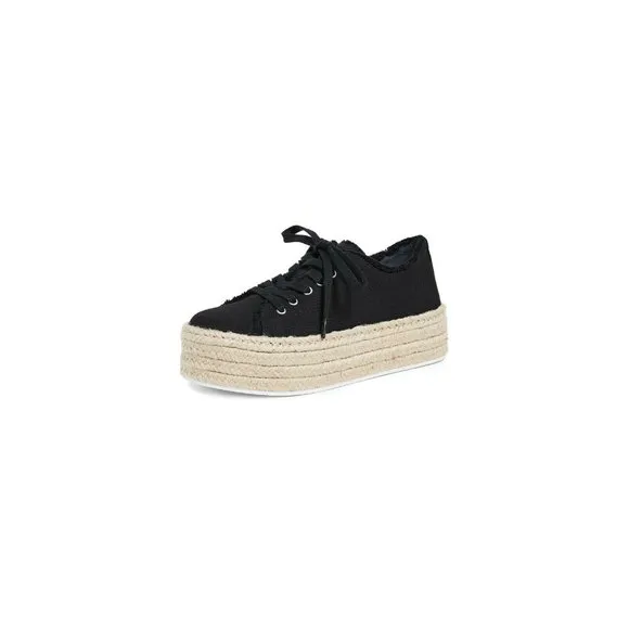 SCHUTZ LUANA ESPADRILLE PLATFORM SNEAKERS