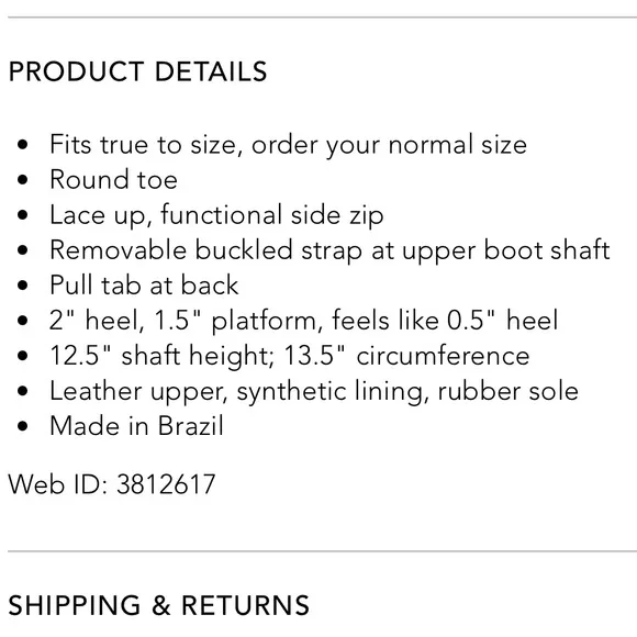 Schutz Moly Leather Combat Boots