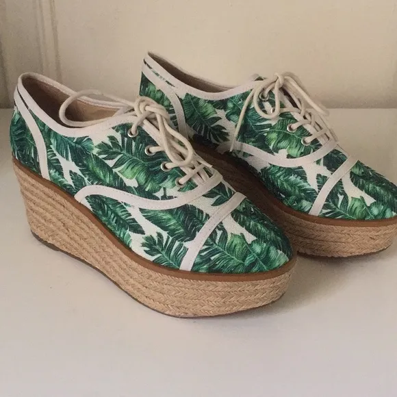Schutz Platform Espadrille Sneakers