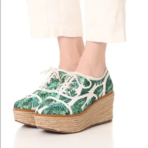 Schutz Platform Espadrille Sneakers
