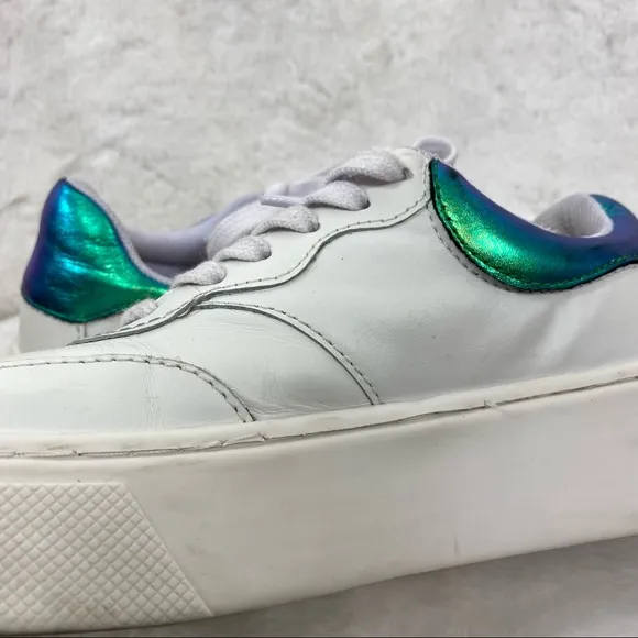 Schutz Platform reflective sneakers size 6
