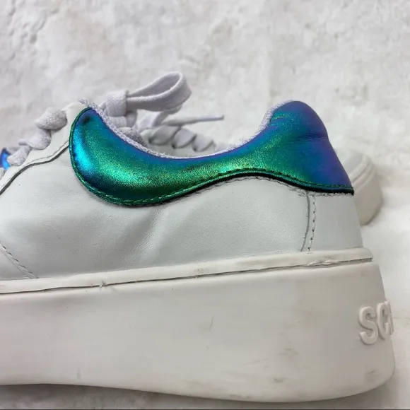 Schutz Platform reflective sneakers size 6