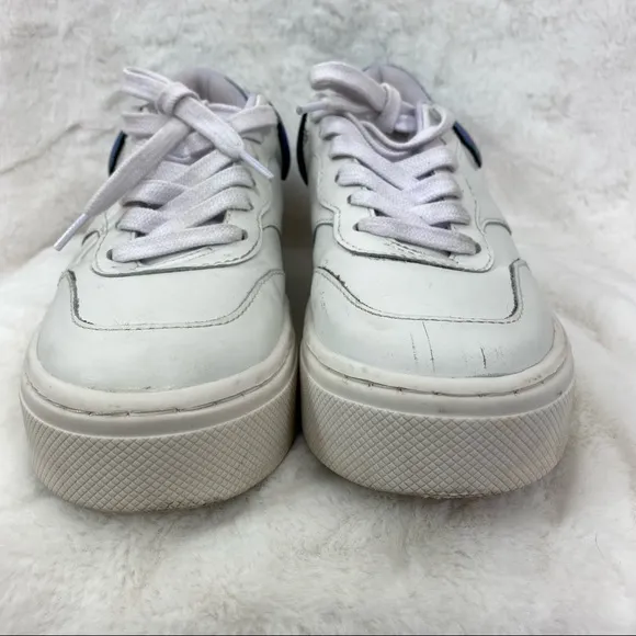Schutz Platform reflective sneakers size 6