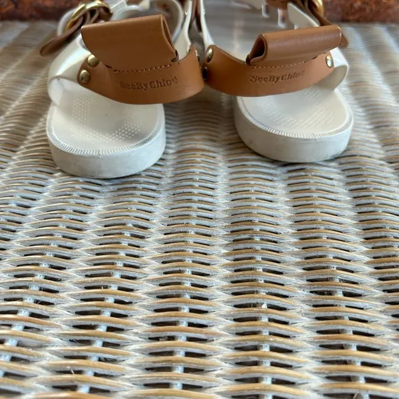 SEE BY CHLOÉ Millye Caged Sandals size 9