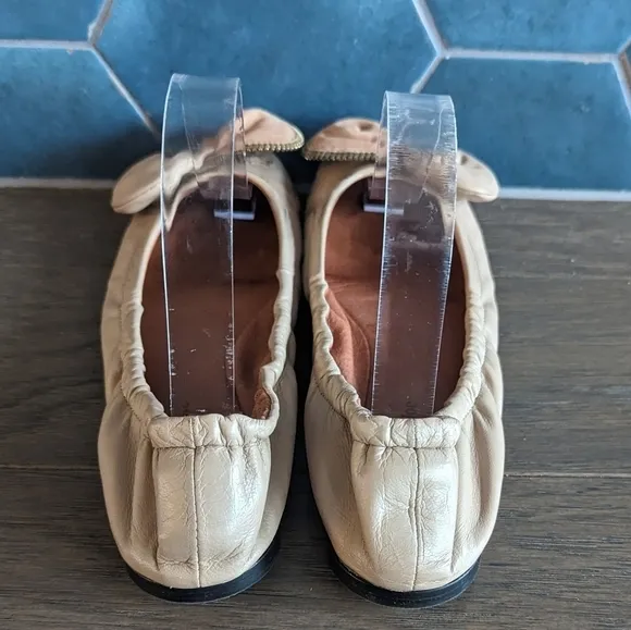 See by Chloe Clara Ballet Flat Nude Soft Pink Size 39.5 US 9