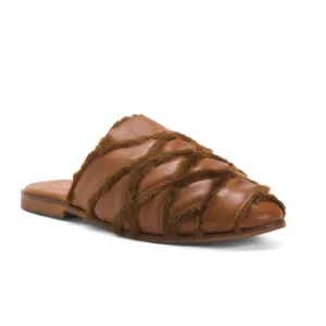 Seychelles Leather Survival Cozy Slip On Flats Tan Women’s Size 7 NEW