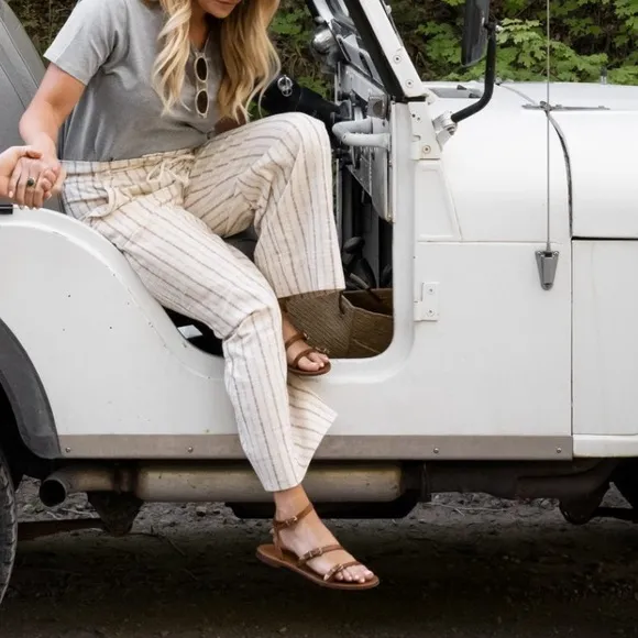 Sezane low Roxanne sandals