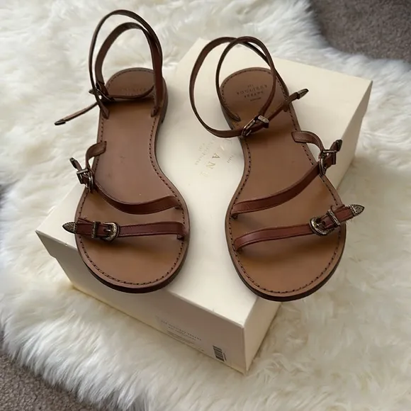 Sezane low Roxanne sandals
