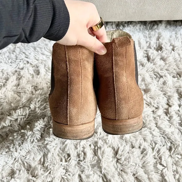 Shoe The Bear Dev Handmade Chelsea Boot 10 / 43 EU Tobacco Suede