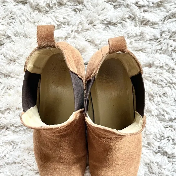 Shoe The Bear Dev Handmade Chelsea Boot 10 / 43 EU Tobacco Suede