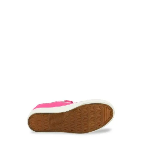 Shone Fabric Sneakers with Velcro Fastening for