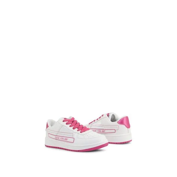 Shone Fashionable Synthetic Leather Sneakers with Memory Foam Insole