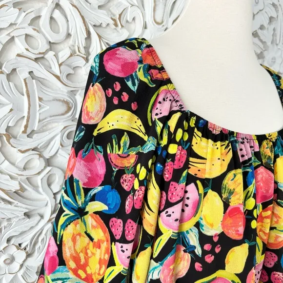 {Show Me Your Mumu} Day or Night Midi Dress, Fruity Tango, Size S, NWT