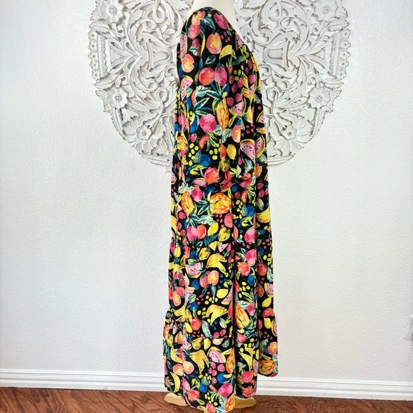 {Show Me Your Mumu} Day or Night Midi Dress, Fruity Tango, Size S, NWT