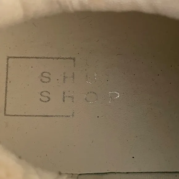 Shu Shop Suzanne White Platform Lace Up Sneakers Size 10 NWOT