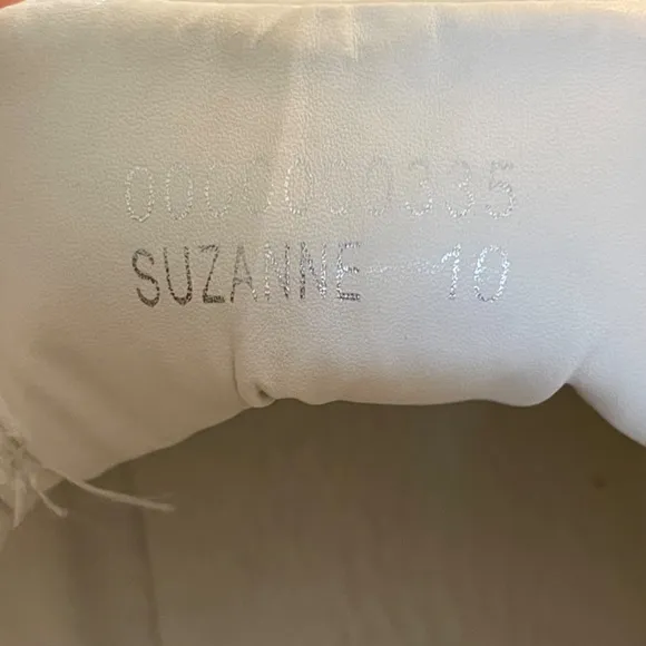 Shu Shop Suzanne White Platform Lace Up Sneakers Size 10 NWOT
