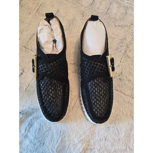 Silent D Bravissimo Black Flats - New 41 EU (10-10.5 US)