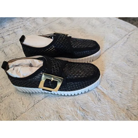 Silent D Bravissimo Black Flats - New 41 EU (10-10.5 US)