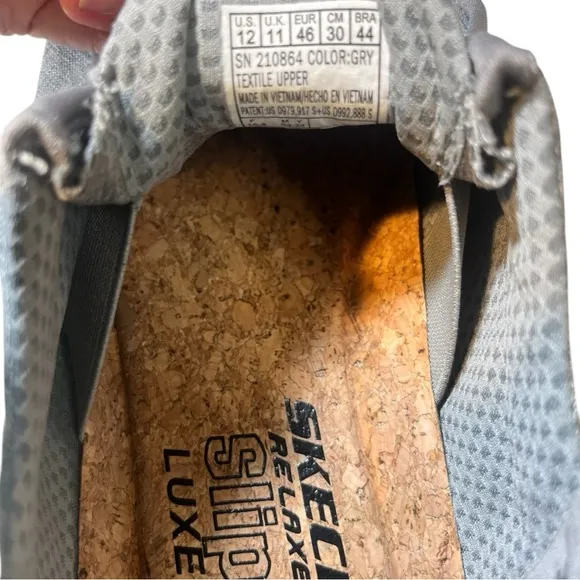 Skechers Gray Loafers &amp; Slip-Ons