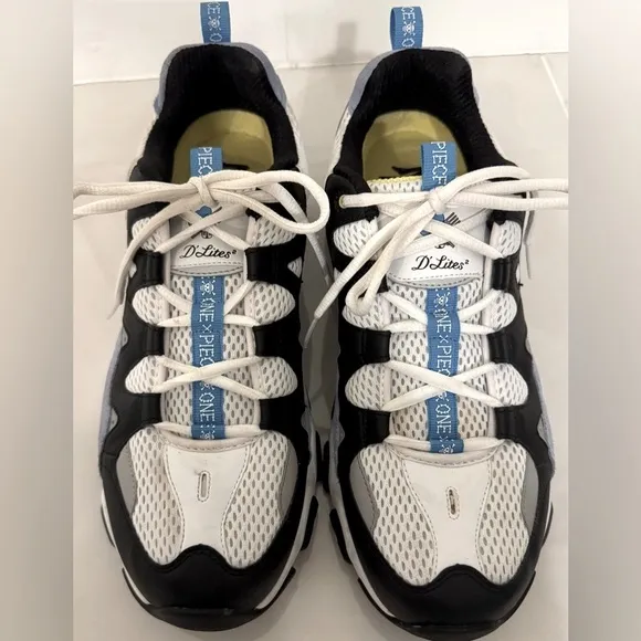Skechers x One Piece Men's D'Lites 2 Low Top Sneakers Limited Edition Size 11